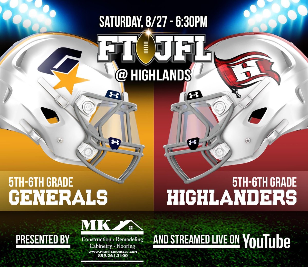 Ft Thomas Junior Football League tweet media