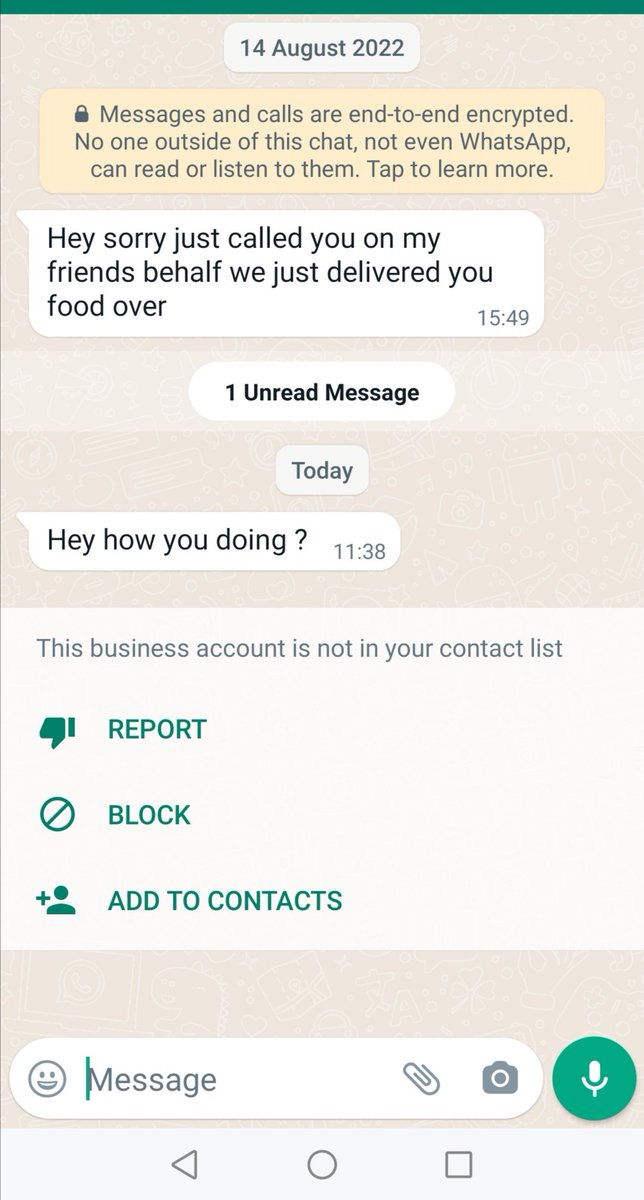 GillSinkamba's tweet photo. Hey @ubereats_uk,  just wondering if anyone can explain why I'm receiving unsolicited texts from a man who delivered me a shawarma via Ubereats a week ago?   A tad unsettling...What other customer details do your drivers share with their mates??   #uberstalkers #womenssafety https://t.co/gFR6wzIz4u