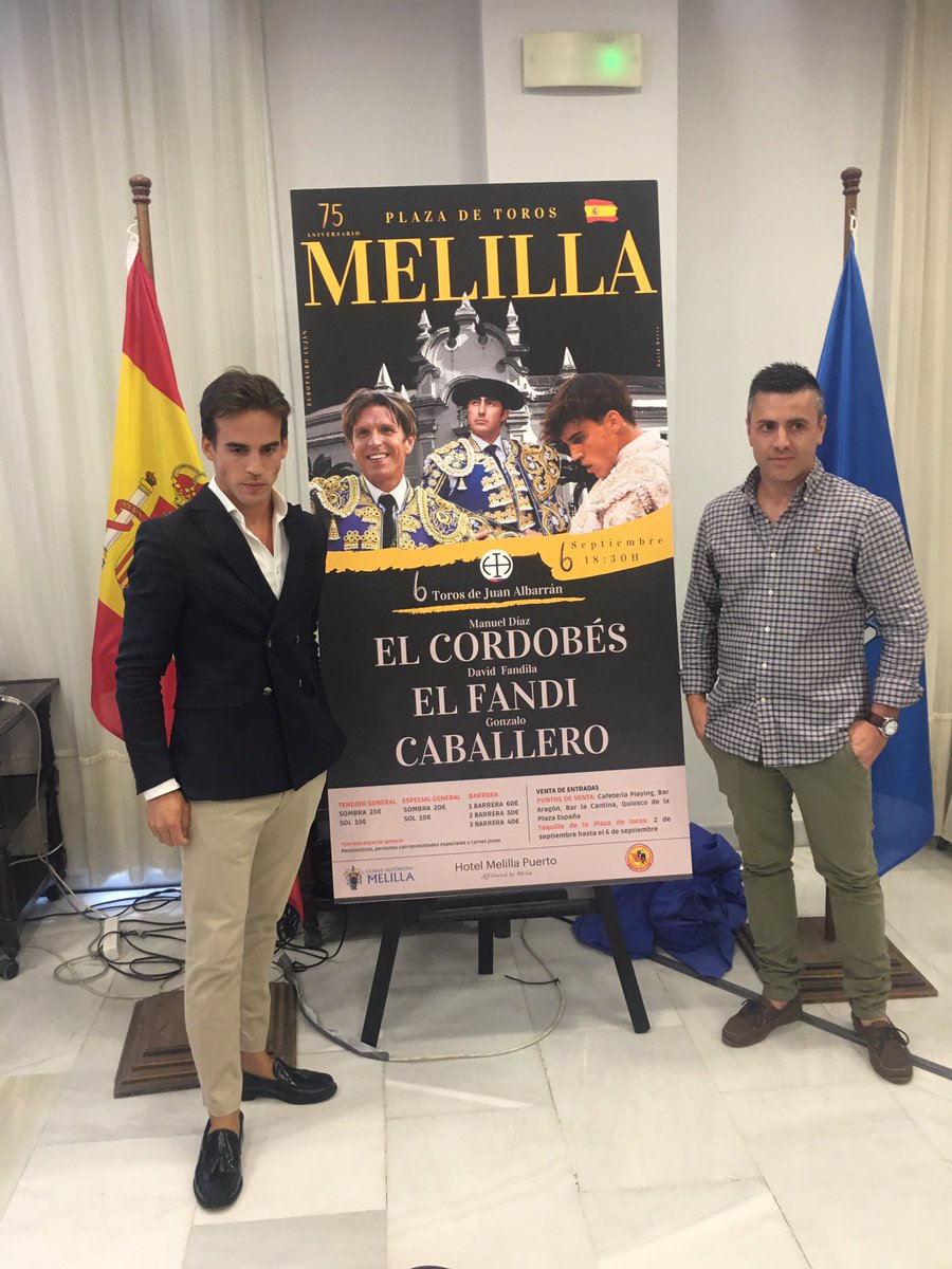 ftorodelidia's tweet photo. 💥 ¡Los toros vuelven a Melilla!

La Mezquita del Toreo, que este año cumple su 75 aniversario, volverá a abrir sus puertas el 6 de septiembre.

¡El regreso de los festejos taurinos al continente africano es una de las grandes noticias de este verano!😀 https://t.co/vIsgkuLoW6