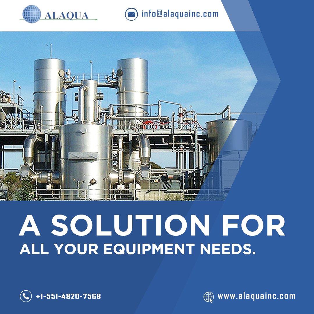 Alaquainc1's tweet photo. For your processing needs, we offer Forced Circulation Evaporators, Falling Film Evaporators, Evaporative Crystallizers, etc. We also trade resolutions and equipment across the world.
Follow: @alaquainc1 and Contact Now: +1-551-482-7568
#evaporators #crystallizers #alaquainc https://t.co/MEG7UIm15a