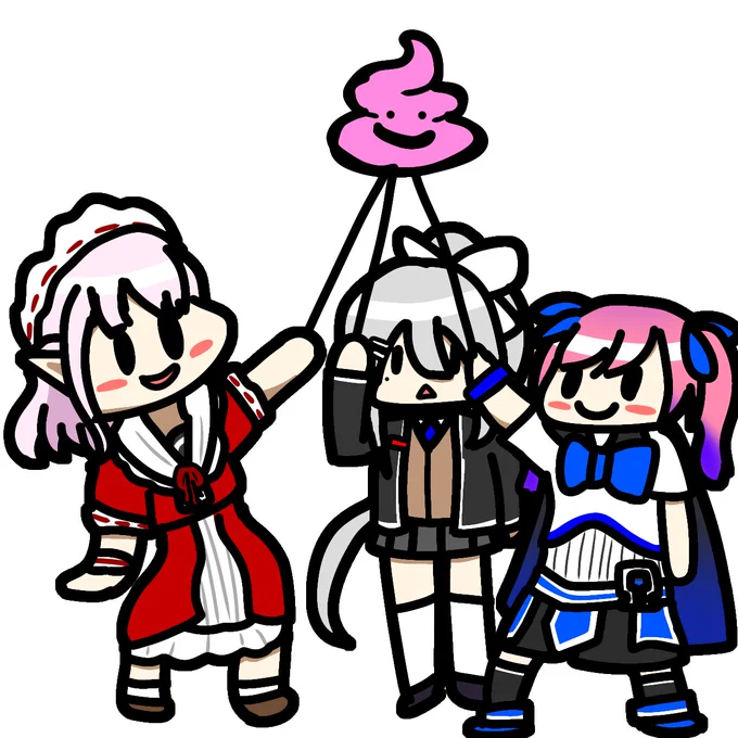 リオでろエペでちょっと期待してたけどまさか実現するとは#えるの絵だよ #でろあーと#おめがリオ #おめシス #おめシスはいいぞ 