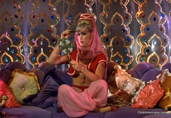 I dream of Djinn in her bottle.
Happy birthday Barbara Eden 