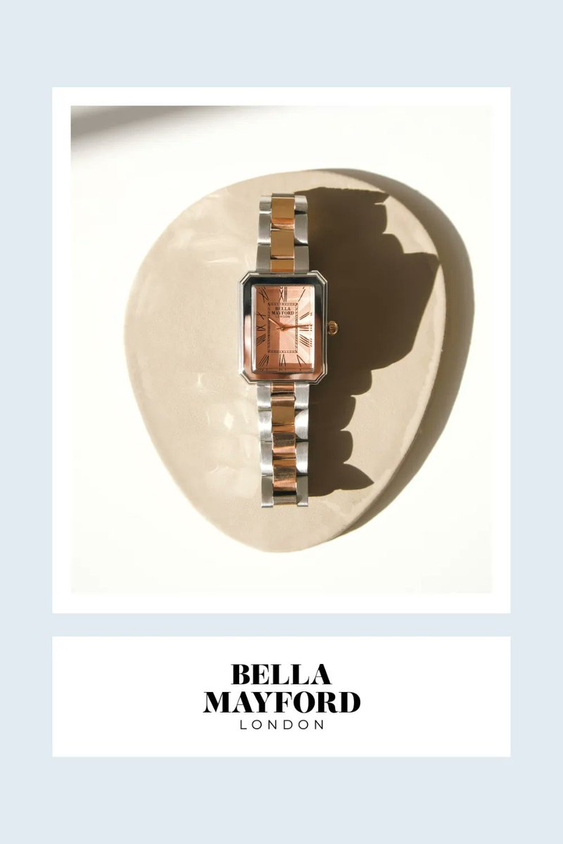 Our most recent statement maker is the Bold Grace! With this sophisticated and attractive stainless steel watch, you may be confident and feel assured. #watches #womenswatch #elegantdesign #statementmaker #bellamayfordwatches