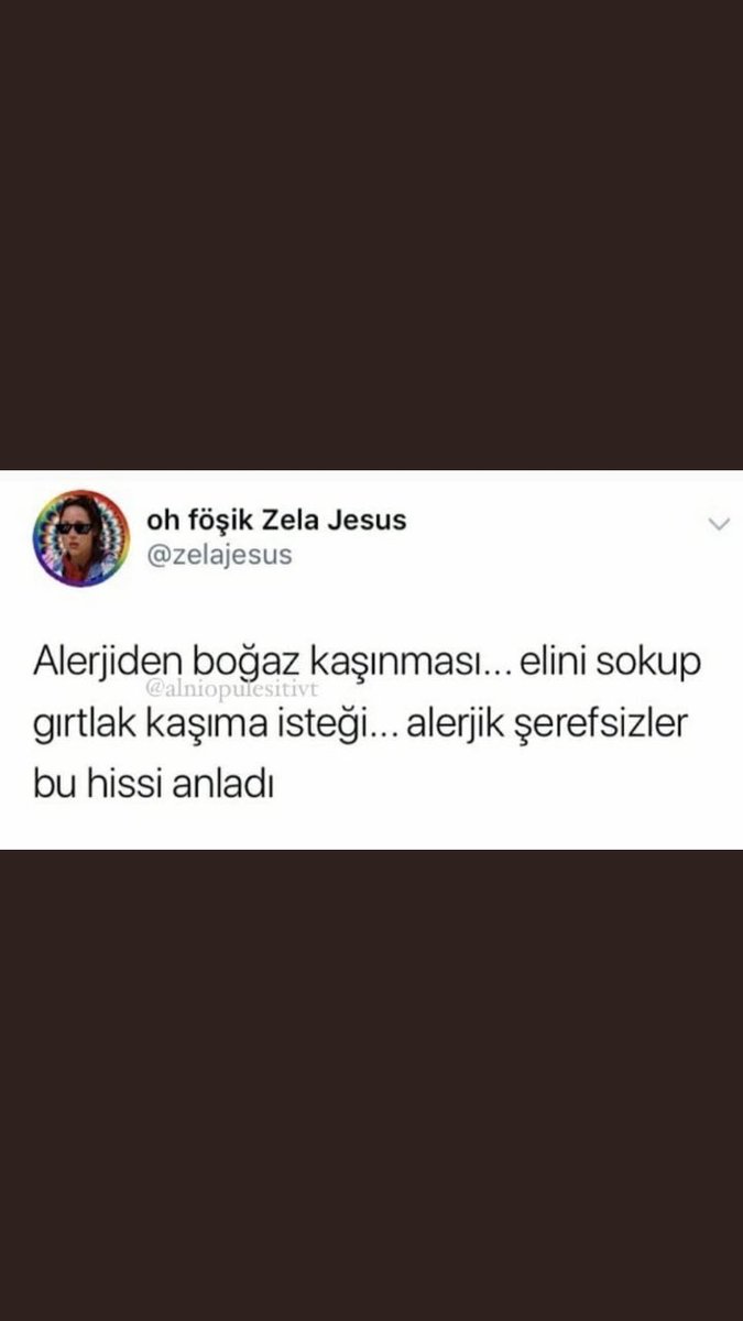 Tuvalet fırçası ile kaşıma hissi ..