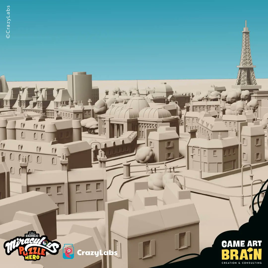 GameArtBrain's tweet photo. We designed and created a 3d blockout of the worldmap for the mobile game Miraculous Puzzle Hero.
We hope you like it.
#conceptart #art #illustration #digitalart #drawing #sketchbook #conceptartist #sagamap #draw #3dblockout #artoftheday #digitalillustration #digitaldrawing https://t.co/p8N8gWLkpZ