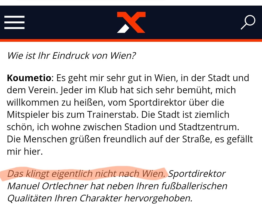 Als Journalist muss man einfach kritisch nachfragen, wenn es unglaubwürdig wird. #Wienliebe auf den Punkt gebracht, <a href="/FabianZerche/">Fabian Zerche</a>! 😄♥️👏
