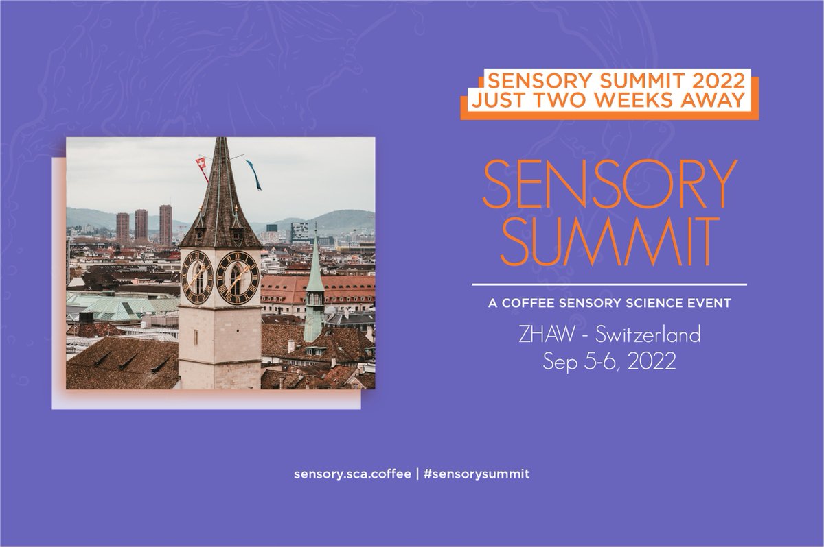 SpecialtyCoffee's tweet photo. Just two weeks to go until we bring Sensory Summit back to Europe for the first time since 2020. It all kicks off on Monday September 5th for two days of intensive sensory exploration and study. Spaces are still available! Reserve now on https://t.co/haxrMsSNKh #SensorySummit https://t.co/BriV2cuNix
