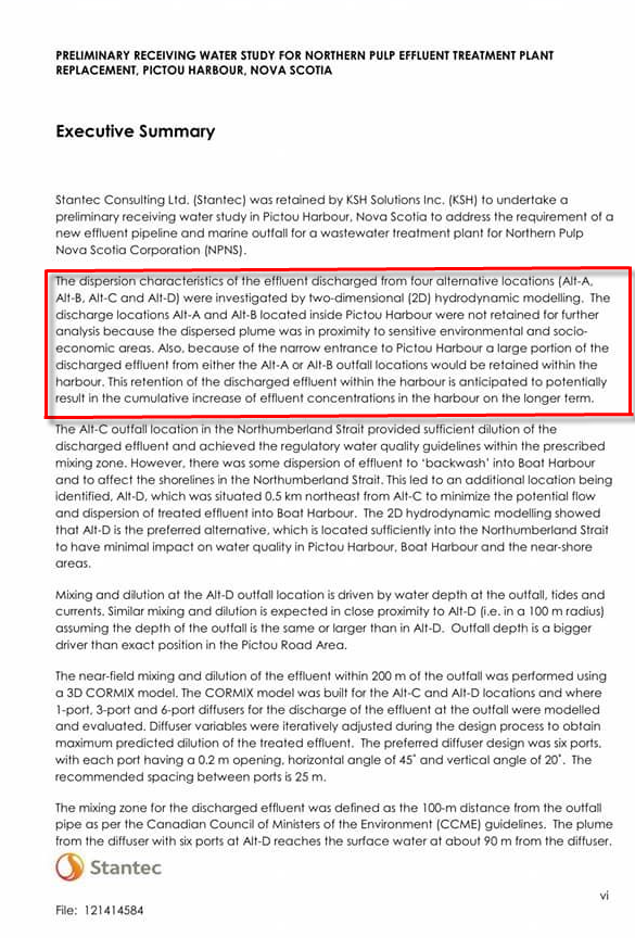 DID YOU KNOW ... Northern Pulp ruled out Pictou Harbour with previous ETF proposals due to the challenges it presented. But now they are proposing this location again with their latest ETF. #nspoli #cndpoli #northernpulp #ClimateCrisis @TimHoustonNS @ChenderClaudia