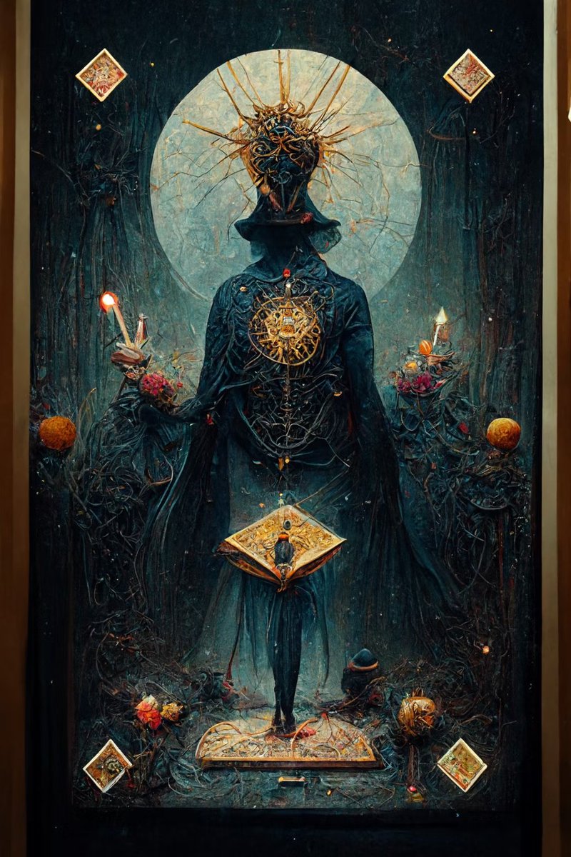 The Magician   – 0.015 ETH  
Tarot Collection
Artist - Irina Simakova 
Link: foundation.app/@IrinaSimakova…
Irina Simakova: x.com/ImaginativeWor1

#NFTs #nftart #NFTProject #NFTCommmunity #nftarti̇st