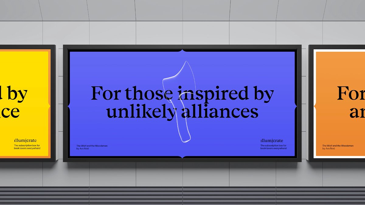 oddigystudio's tweet photo. Masterfully curating the best of fiction books, @Illumicrate prides itself on offering a wide range of carefully selected novels. We partnered with the team to build a dynamic visual identity that embodied the values of #innovation and #inspiration.
Link in bio #Inspiredbybooks https://t.co/uZJ3ui1oEz