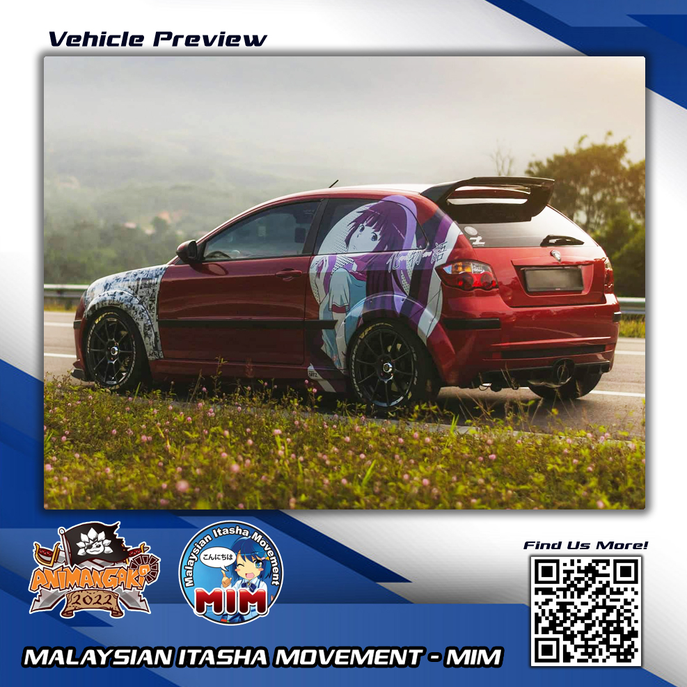 MYitasha's tweet photo. Hello and Good day Everyone! 
AniManGaki is on this weekend!! We are excited to see you all there!
Please come &amp; find us at ground event area (at booth 24 too!). We are Hobbyist,We Do it With Passion! "Ride with Pride! Let's Itasha!"
#MalaysianItashaMovement #MIM #animangaki2022 https://t.co/0zDovx9zgf