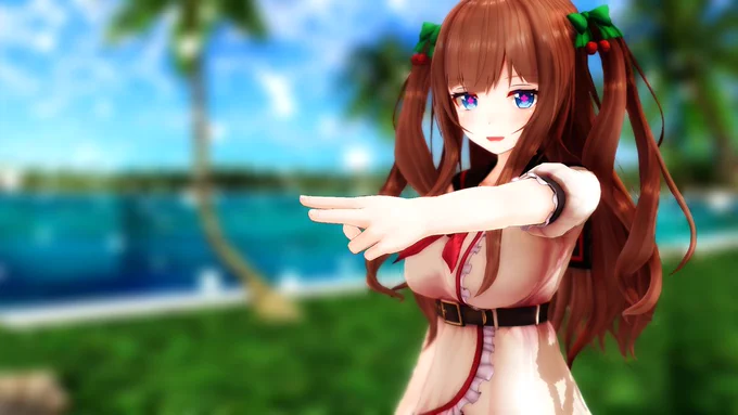 【海水浴といったら】8/30(火) 23:59までシュチュエーションボイス発売中今回も素敵なボイスでした↓ネタバレではないのでご安心ください#花京院ちえり  #ちぇり絵 (C)Appland, Inc. 