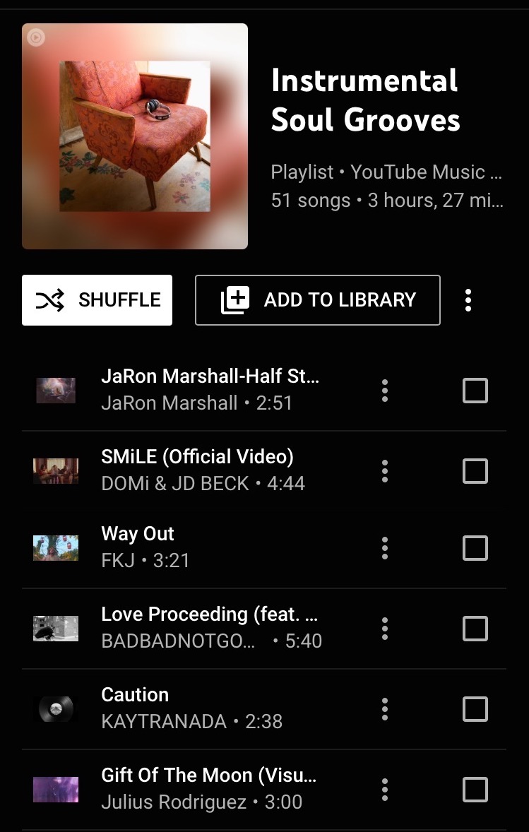 thevaultmgmt's tweet photo. JaRon Marshall's solo project among the coolest nu jazz, hip hop and electronic playlists on @youtubemusic: https://t.co/cyXi3pyZs6
-
-
-
#ambient #lofi #lofihiphop #jazz #nujazz #chill #chillbeat #instrumentals #newinelectronic https://t.co/haruuYxlrm