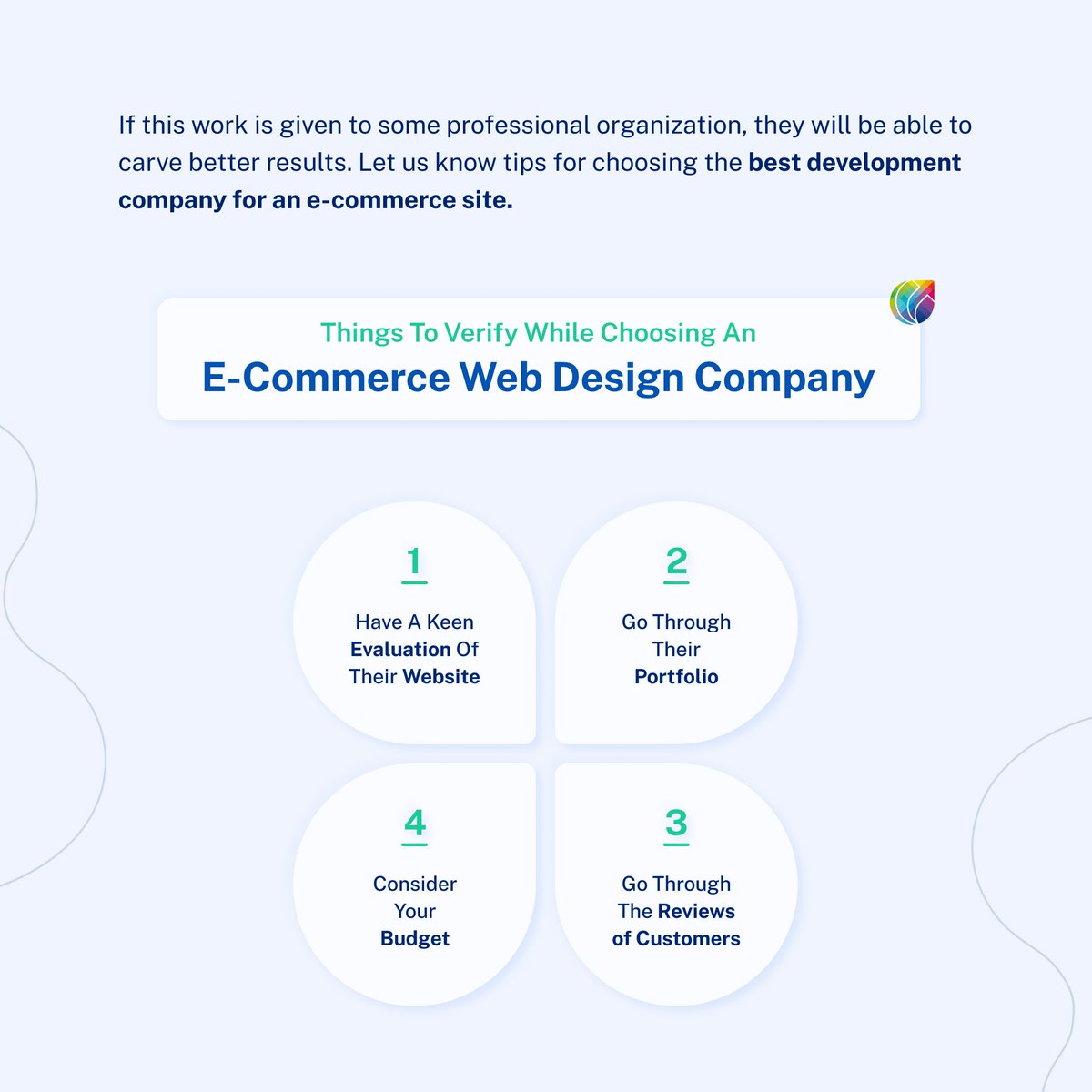 Rlogical's tweet photo. Tips For Choosing The Top #Ecommerce #WebDesignDevelopment Company ๐ฉโ๐ป
There are many prioritizing tips to consider while opting for web designing companies, find out here.
#rlogical #ecommerce #webdesign #webdevelopment #development #business #technology #ecommercewebsite https://t.co/QNeutnoppO