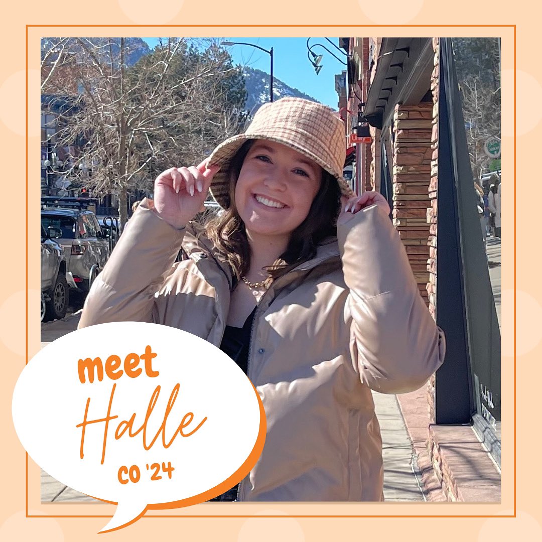 WBurgAmbassador's tweet photo. Meet Halle, one of our co-VP’s for member ops and engagement! Read more about Halle on our Instagram page!

“I’m Halle, a third year biology major from Johnston, IA. My favorite thing about Wartburg is our beautiful campus and our small, but tight knit community.” https://t.co/9FuycKb1kz