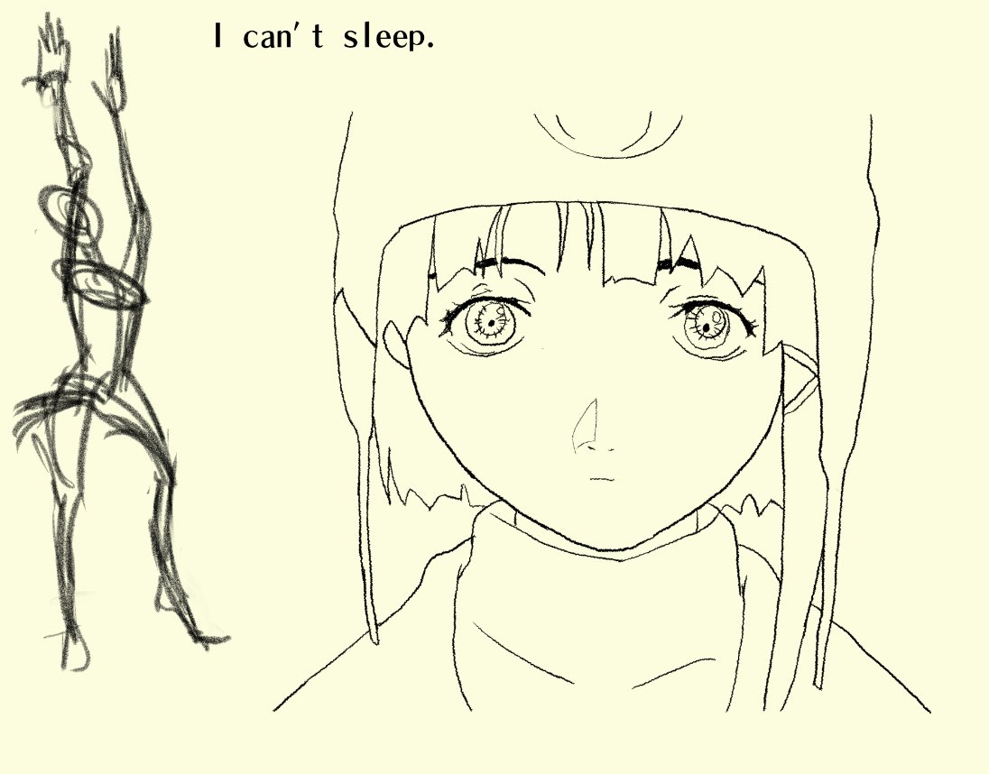 This font is now everything to me (the Lain picture is just a trace I'm not that good yet)