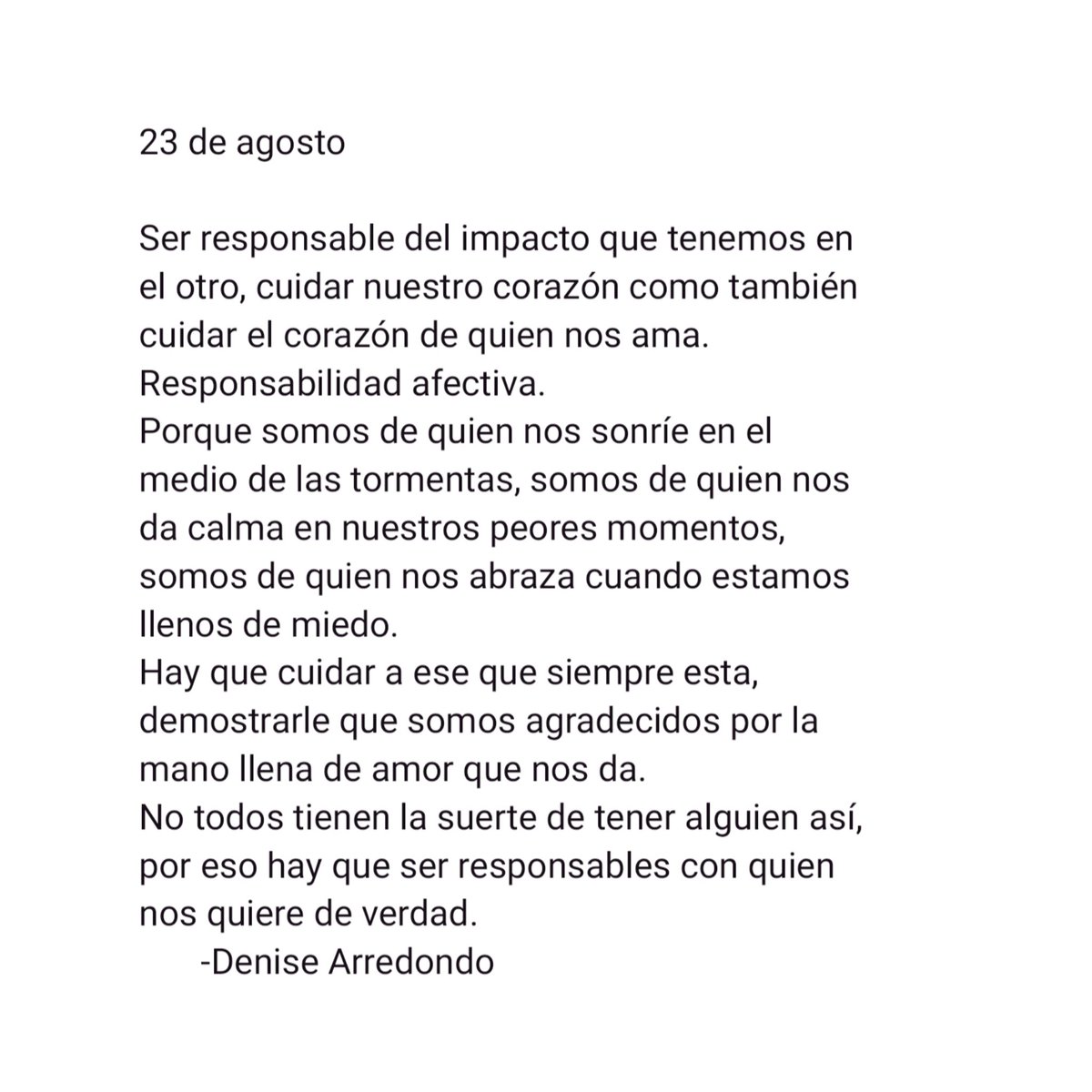 23 de agosto 💜