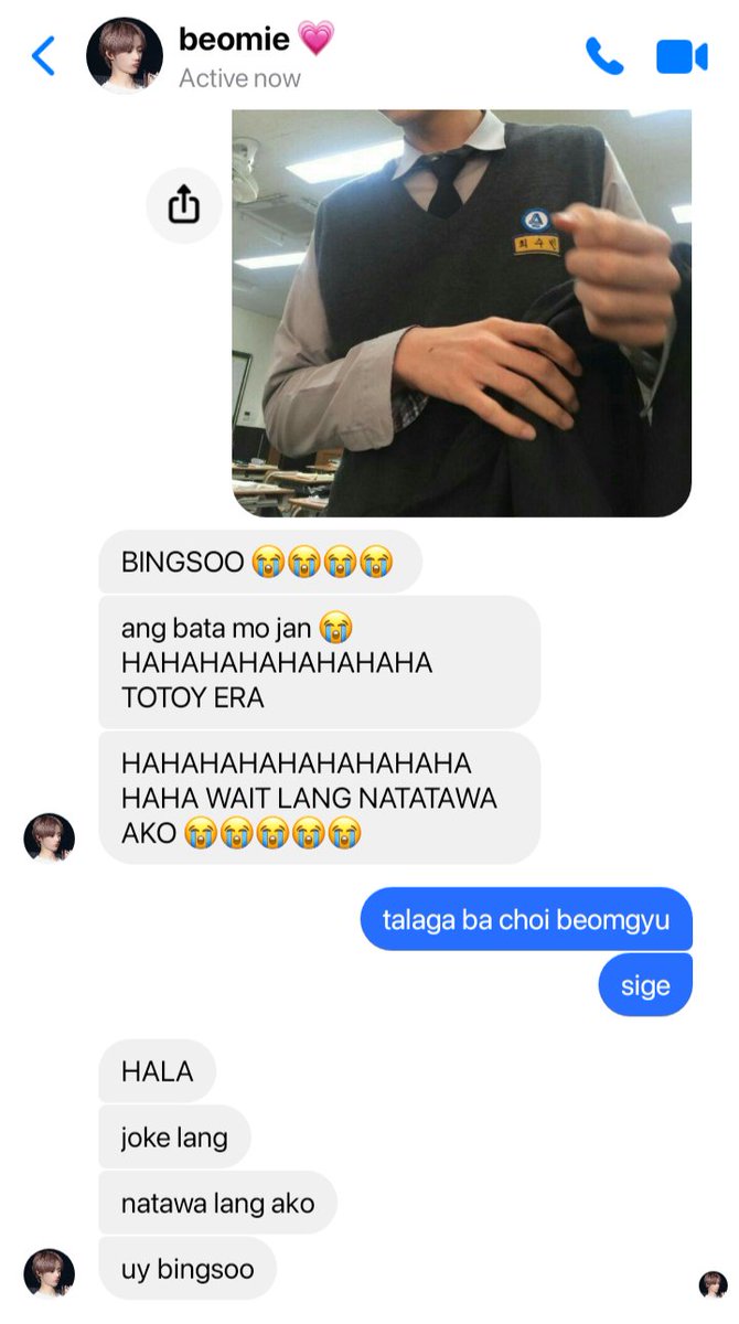 soobicakes's tweet photo. a #soogyu mini filo au kung saan tinawanan ni be0m9yu ang old pic ni s00bin kaya nagtatampo siya. https://t.co/oNcGxUdnss