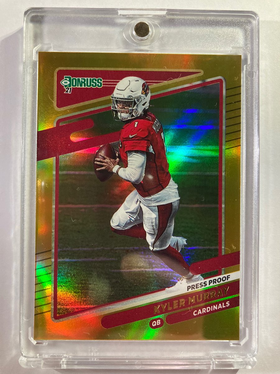 1218Sports's tweet photo. 🎁Appreciation Day Giveaway🎁

Winner will be picked Friday

🔥Kyler Murray Gold Press Proof

To enter
1. Follow
2. Retweet
3. Like

@sports_sell #NFL #Arizona #Cardinals https://t.co/X1iTGtrbK1
