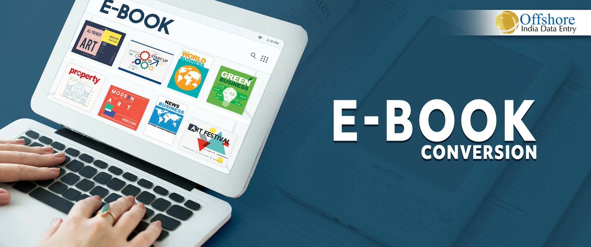 OffshoreBPO's tweet photo. eBook conversion service refers to the conversion of books into e-books.
Read more: https://t.co/Qtw3n3ySAQ 
Email us: support@offshoreindiadataentry.com
#ebookconversion #ebooks #dataconversion #outsourcing #bookconversion #ebook https://t.co/hudg2hKfKl