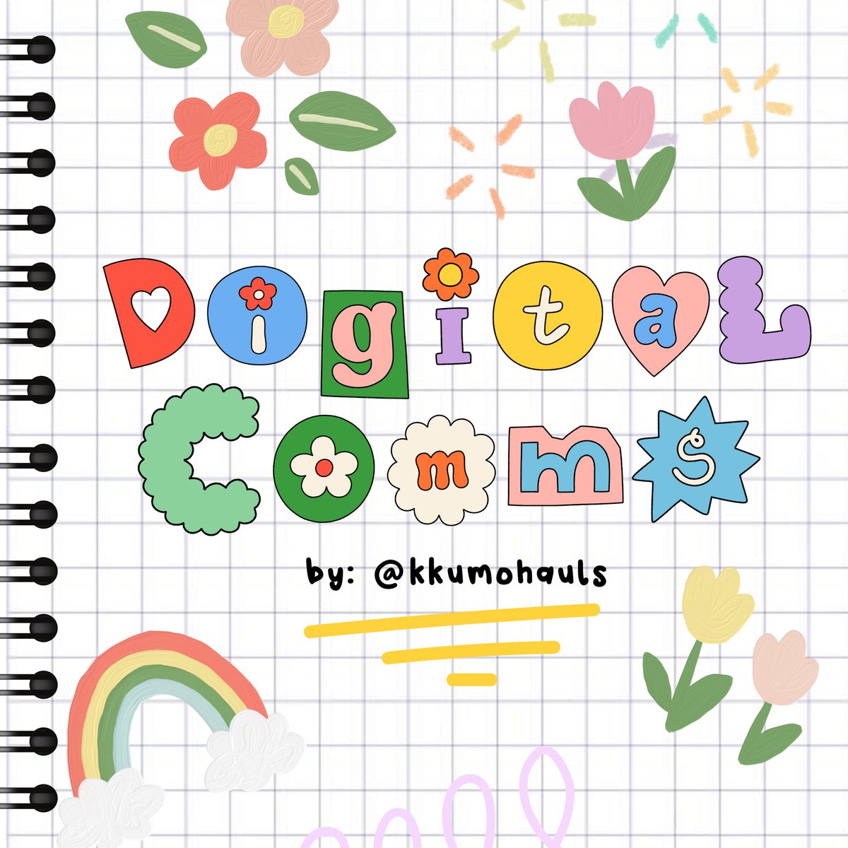 kkumohauls's tweet photo. #kkummissions by @kkumohauls, now open!
╰  digital commission (soft copy only)
╰  t&amp;c, samples, rates, and more:
      https://t.co/5LLVtIOtj8 

🐚 dm to avail!

⌗ wts lfb carrd a5 ty thank you card receipt comms binder cover sticker wishlist happy mail seal toploader help rt https://t.co/LaTlEF5BmO