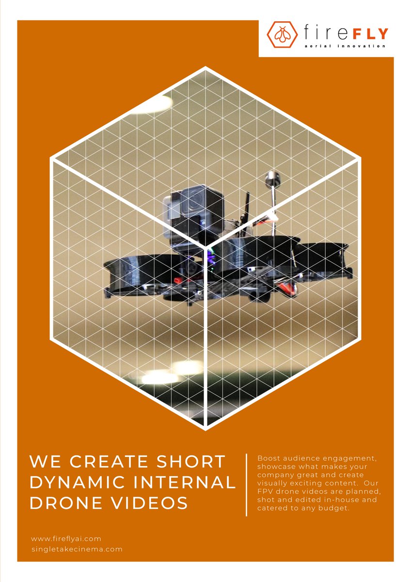 fireFLY_AI's tweet photo. Have an idea that our internal FPV drones can bring to life. Packages tailored to all budgets and scales, check out some of our recent projects!

https://t.co/NSpPzN6CLB https://t.co/2rh9MOttXx