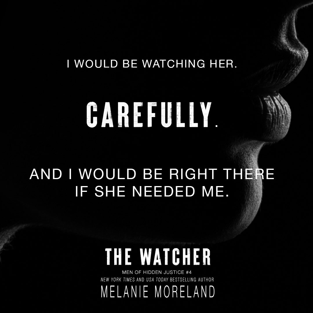 Amarilysbeba's tweet photo. The Watcher by @MorelandMelanie is releasing September 15, 2022!
Pre-order today!
https://t.co/OrYllWFZd1
Wide readers Pre-order only
https://t.co/yPRsR0gpvI
#melaniemoreland #vigilantejustice #menofhiddenjustice #AddictedToReadingRomance https://t.co/CFZX10jjnC