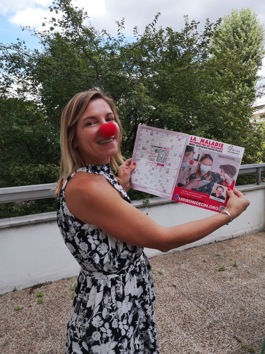 😇 un grand merci à notre précieux partenaire <a href="/MagazineMaxi/">Maxi Mag</a> qui nous soutient pendant notre campagne estivale !
La maladie ne prend pas de vacances, nos clowns 🤡 non plus !!#RireMédecin