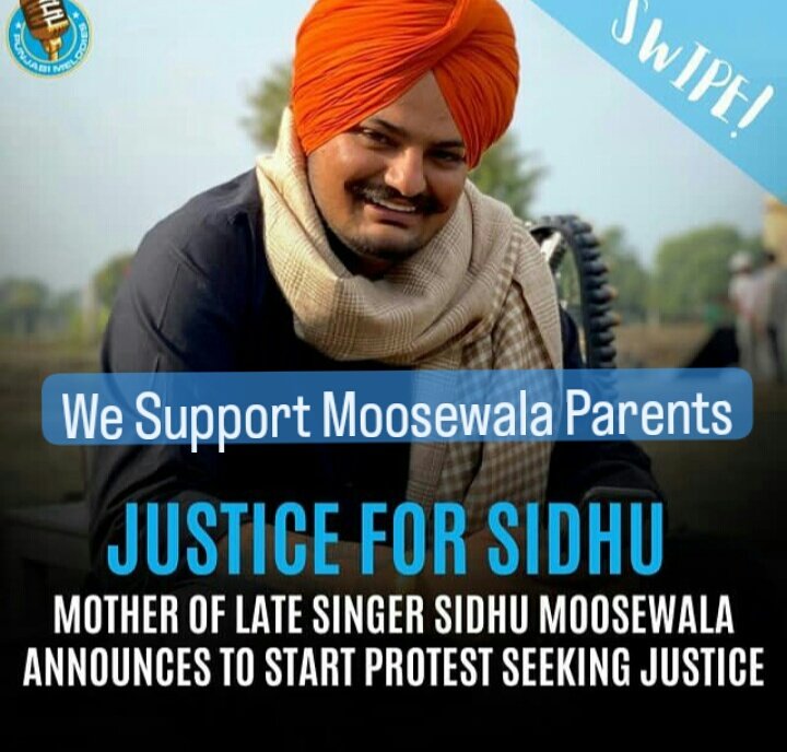 mxnnkaur's tweet photo. For Today's hashtag, keep mention following handles in your tweets to awake them

@BhagwantMann  @DGPPunjabPolice
@PunjabPoliceInd @PunjabGovtIndia 

#WeSupportMoosewalaParents
#JusticeForSidhuMooseWala https://t.co/QWk4ZspWGw