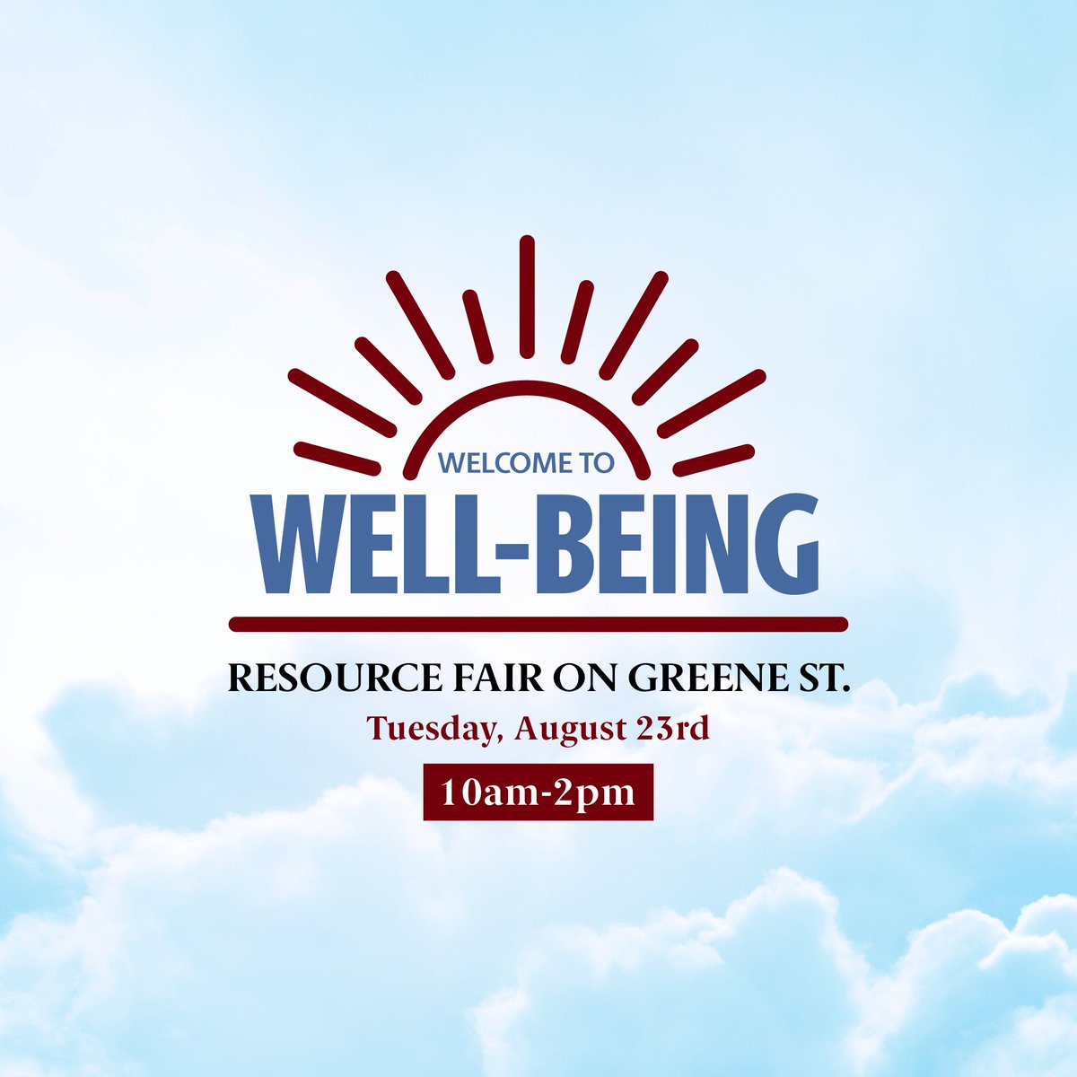 HCIatUSC's tweet photo. Join our wellness experts, clinicians, and campus partners to learn about all of the services and programs dedicated to supporting student well-being. Grab a friend, enjoy our interactive tables, and be entered to win swag bags and other prizes! https://t.co/vPLEqrgjgl