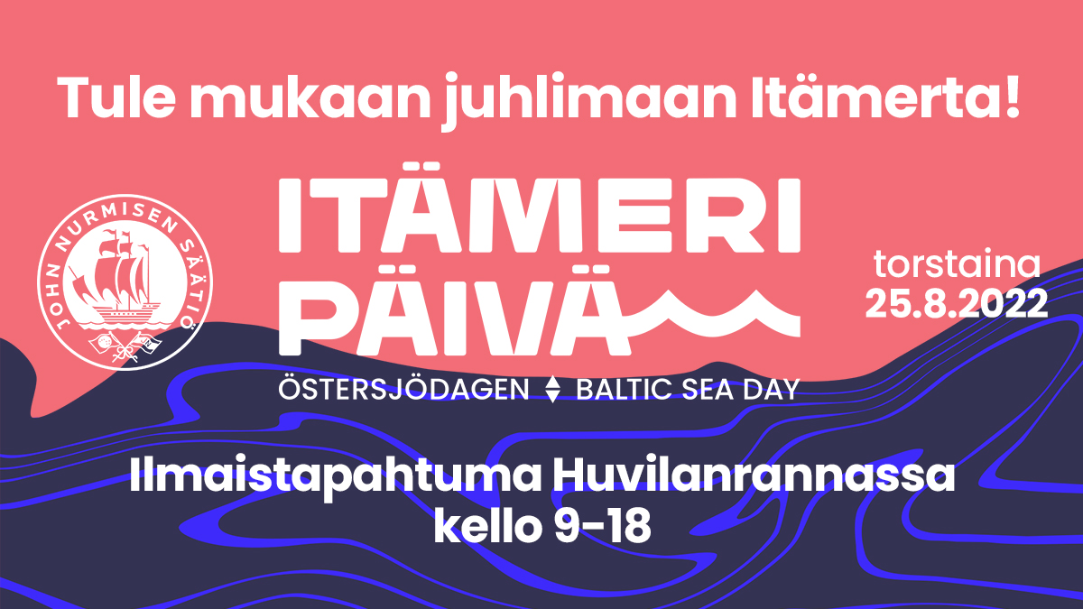 helsinkifest's tweet photo. To 25.8. maksuton @jnurmisensaatio​n Itämeripäivän juhlaohjelma toivottaa kaikki tervetulleeksi Huvilanrantaan klo 9–18. Luvassa on mm. tutkimustietoa, musiikkia, askartelua – jotain jokaiselle kotimertamme rakastavalle! Tutustu ohjelmaan👇
https://t.co/KmS6PJx4Zc
#itämeripäivä https://t.co/xa9XRFBR8W