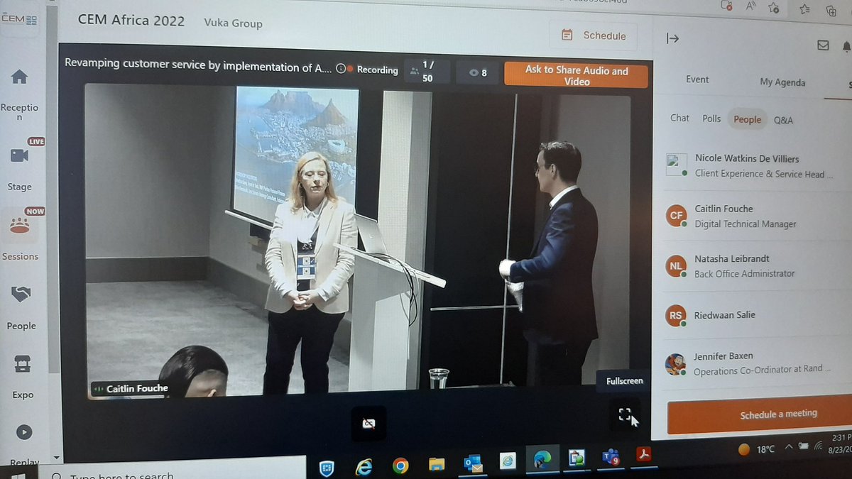 Jbaxen's tweet photo. CEM Africa 2022
Revamping customer service by implementation of AI
#CEMAfrica #CX https://t.co/zsPEfmlKM4