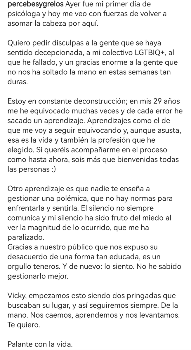 viikosanz's tweet photo. Queríamos unas disculpas sinceras y aquí están: https://t.co/SUbDbDecBH