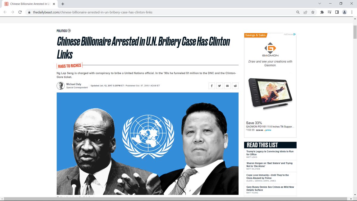 DanGarrett97's tweet photo. @meemeegu @zachsdorfman How many recall the #CCP intelligence-connected #unitedfront operative - #NgLapSeng - who made it (repeatedly) into the #Clinton #WhiteHouse, was part of the #Chinagate scandal, & escaped prosecution for decades until he was caught bribing #UNGA & other #UnitedNations officials? https://t.co/uzP8Ci5ZqP