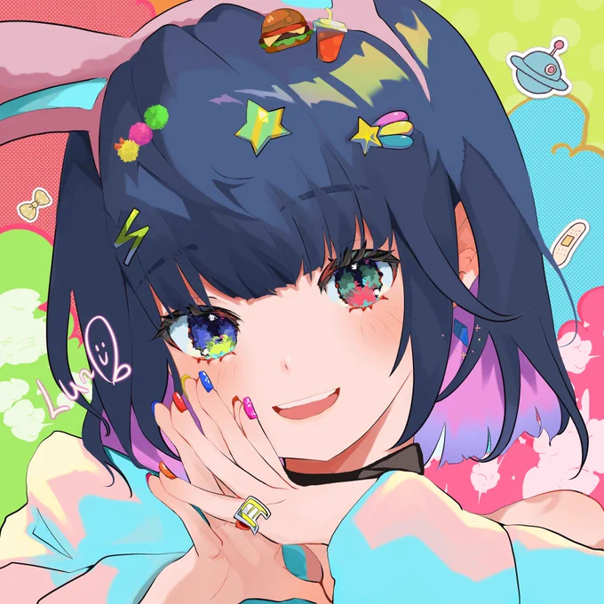 「月から来ました!よろしく」#ルナ絵日記 