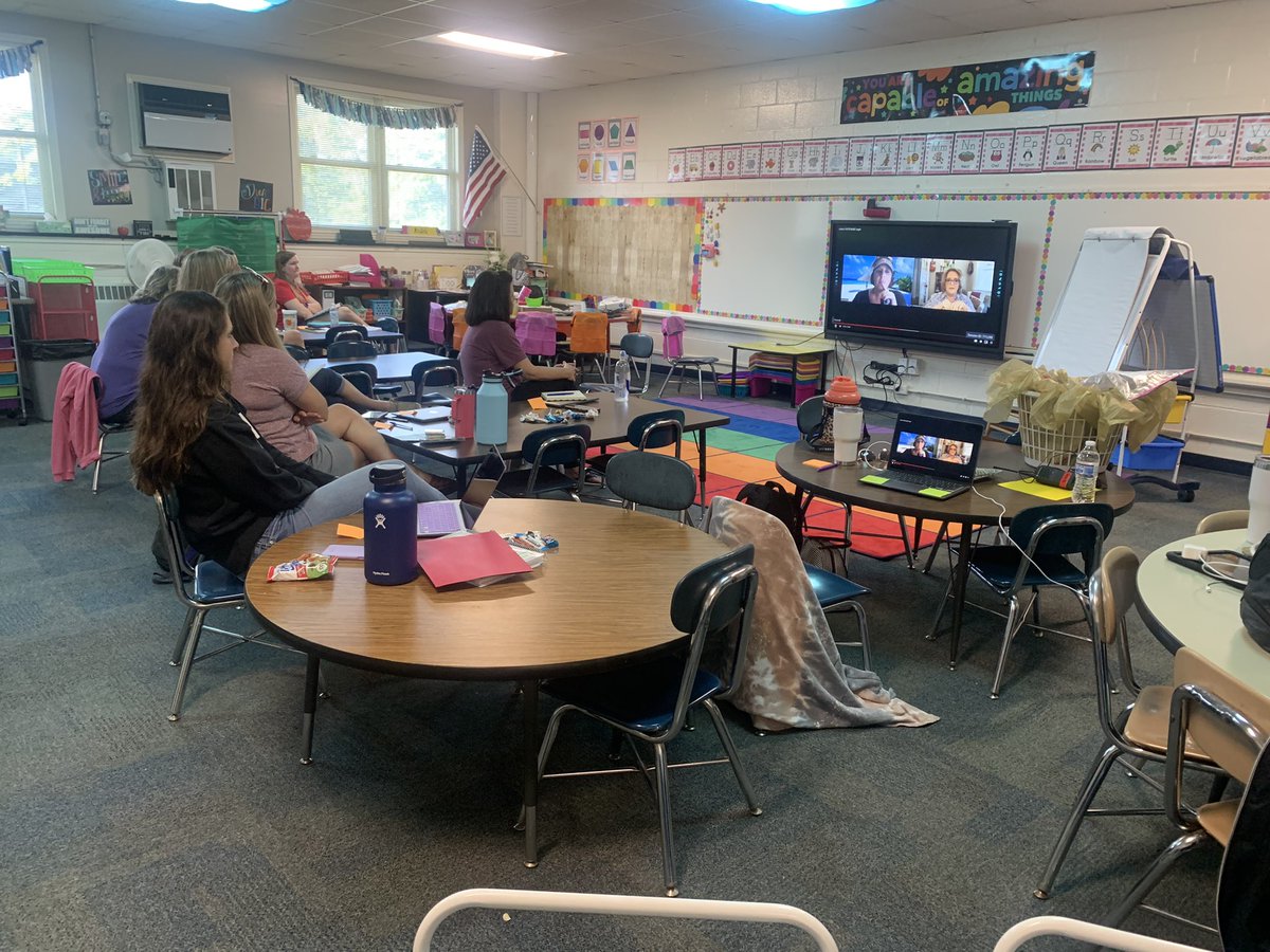 Mrs_Maynor's tweet photo. JSW staff is excited to kick off LETRS  training to support our kiddos in their learning and growing this school year! Congrats @PboroElementary and 2nd Grade PLC’s for your prizes 🎉#OneChatham https://t.co/C2XaxvvmIy