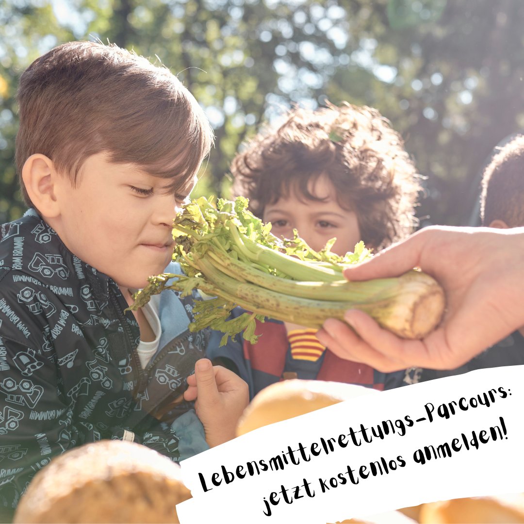 🙌Berliner Erzieher*innen aufgepasst: Am 13., 14. oder 15. September kannst du mit deiner Vorschulgruppe bei unserem 1,5-stündigen Parcours auf abenteuerliche Lebensmittelwertschätzungsreise gehen. Es gilt first come, first served – Infos zur Anmeldung: bit.ly/3dQrW9h