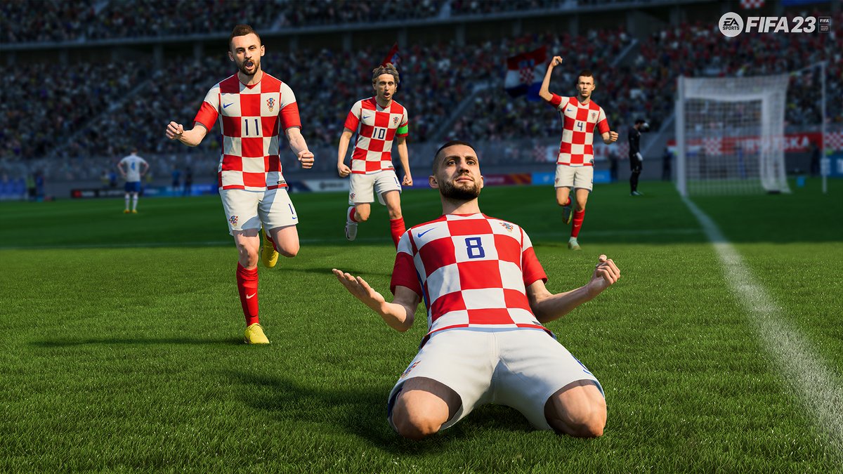 HNS_CFF's tweet photo. "The moment many players around the world have been waiting for" - Marijan Kustić, HNS president

HNS and @EASPORTSFIFA reach an agreement to include #Croatia national team, the current @FIFAWorldCup runners-up, in #FIFA23! 🇭🇷🎮⚽️

#Family #Vatreni❤️‍🔥 https://t.co/MHx9cIQQ1d