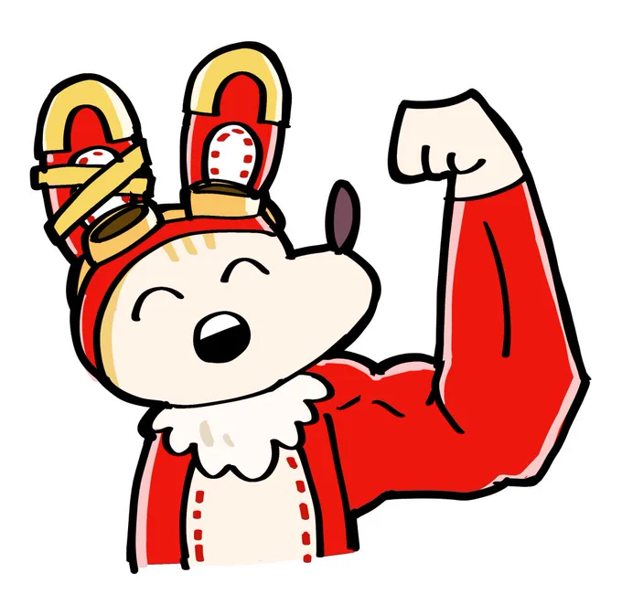 #リプきた原神のスタンプを自分の絵柄で描く 