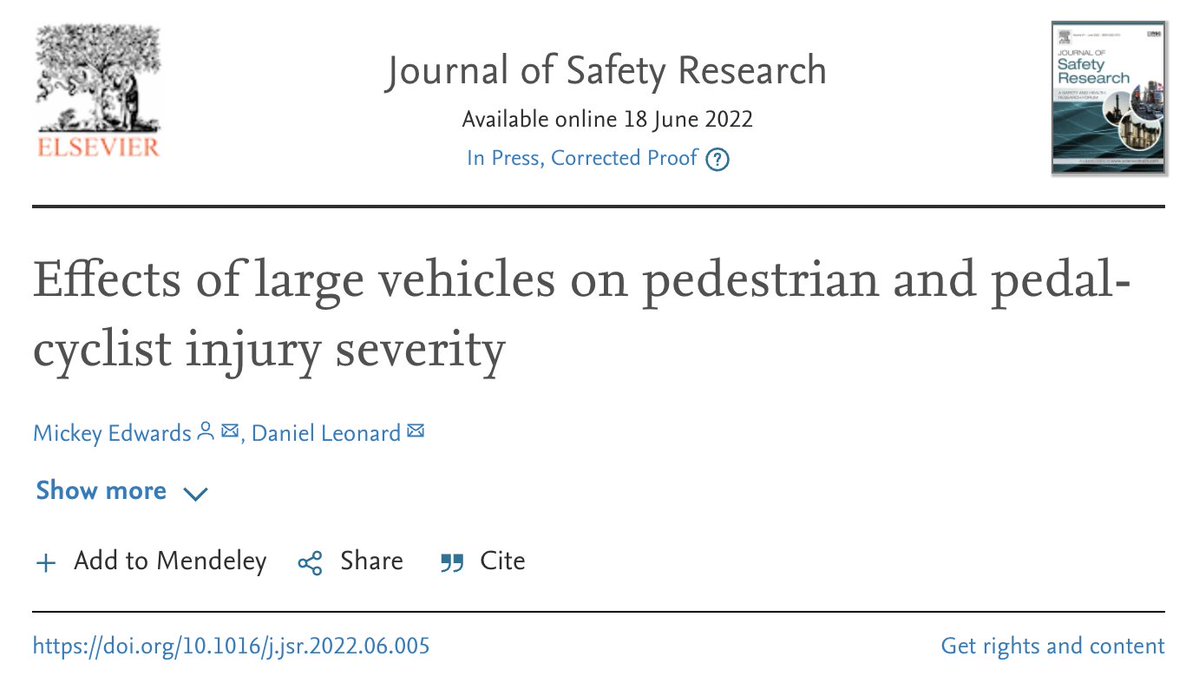 DavidZipper's tweet photo. Pickup trucks and SUVs are killers. In the USA:

▪️ Pickup trucks are involved in 5.6% of pedestrian/cyclist crashes -- and 12.6% of deaths

▪️ SUVs are involved in 14.7% of pedestrian/cyclist crashes -- and 25.4% of deaths

https://t.co/tNK1XLGtSQ https://t.co/7MRKiNFy9n