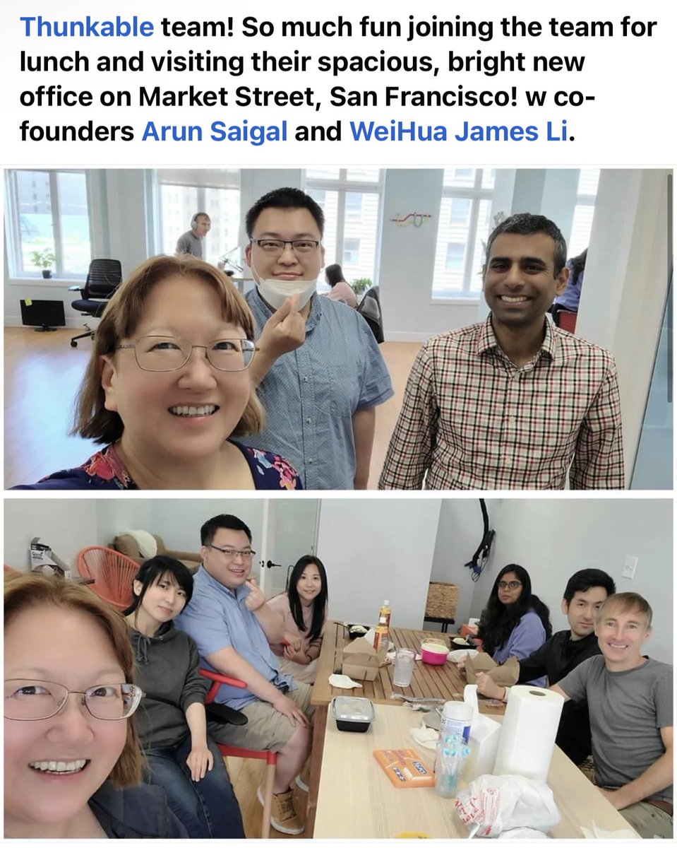 tongtongli6's tweet photo. Good morning from NYC!
#Thunkable’s new office, Market Street, San Francisco.
Welcome to all, come to visit us,
Let’s discuss more #NoCode, how to turn your ideas in Apps! Thank you, our team, all hard working! #100daysofnocode #makewiththunkable #mobileapp #appdesign #appdev https://t.co/j5oHIwv6oy