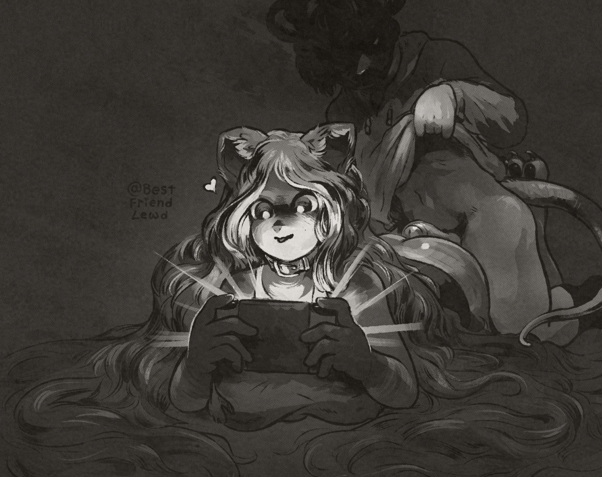 BestFriendLewd's tweet photo. OC art from 2020 
🐈🐁 https://t.co/XbmttEiMmp
