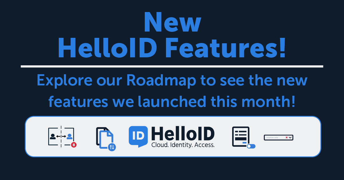 Tools4ever's tweet image. Check out our HelloID Roadmap and see what new features just dropped this month! 

While you&apos;re there, check out what we have planned, and feel free to give us feedback!

bit.ly/3Sn3mMK