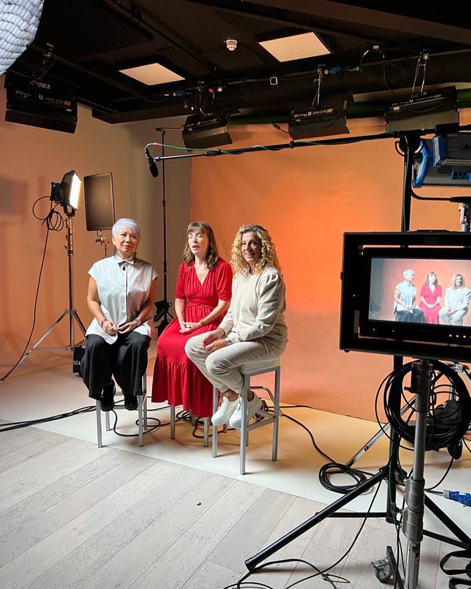 SallyGunnell's tweet photo. What a great day yesterday was, working with some incredible women on the topic of #YourMenopauseYourWay

#midlife #menopause #OptimiseYourAge #behindthescenes #filmshoot #womenshealth #changetheconversation #liveyourbestlife #livelonger #beyourbestself #changeperception https://t.co/Ly9RSBIXuz