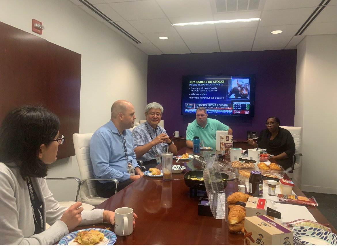 thegesinc's tweet photo. The most important meal of the day! GES held a continental breakfast for our employees to show our appreciation for all their hard work! #lovewhereyouwork #breakfastofchampions https://t.co/d8voNH1DRs