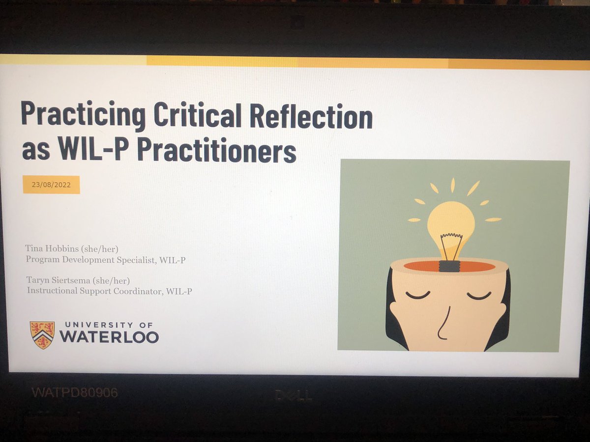 tina__hobbins's tweet photo. Today is our department’s professional development day wahoo! Get those thinking caps on 💡🤓 #higherEd #AcadmicTwitter @HireWaterloo https://t.co/f6D7IAeU5Q