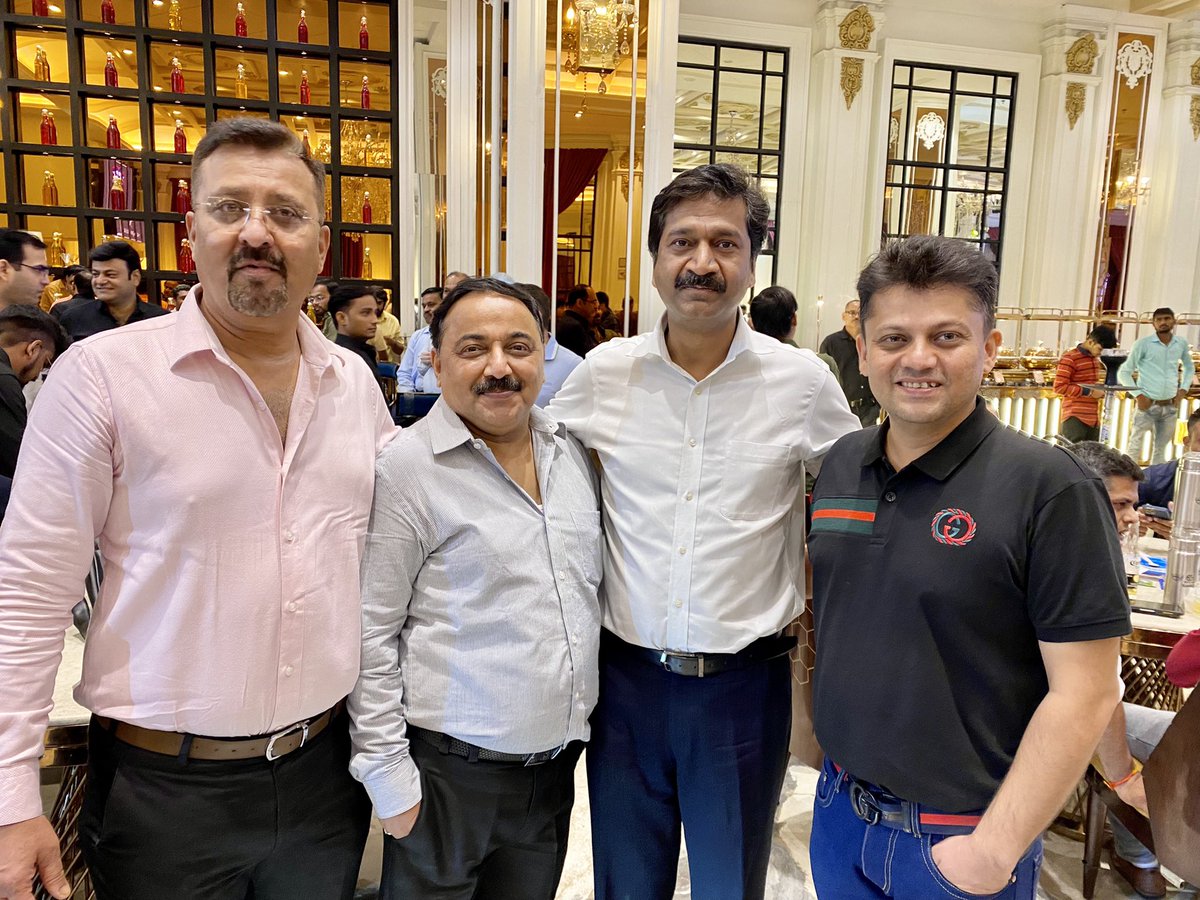 mudit_aggarwal's tweet photo. Pleasantly surprised to meet Old friends from #chandnichowk at a function https://t.co/i3vt2RALep