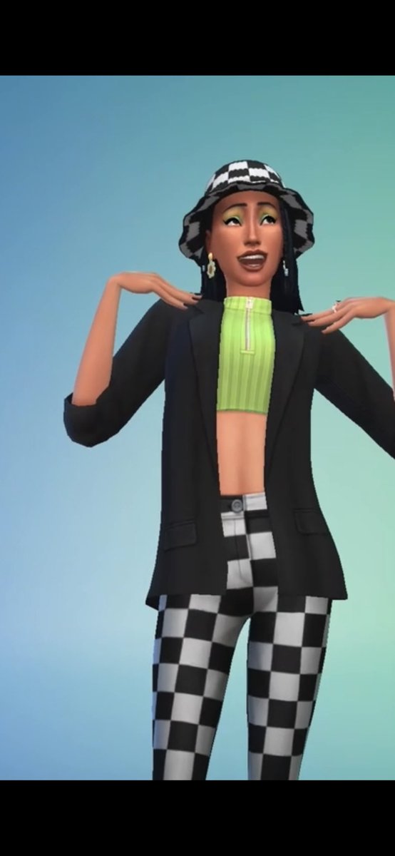 SimmerMandy's tweet photo. Meet Halle Bell 👋 The star of my upcoming #highschoolyears #letsplay!  #Sims4 #TheSims4 Her and her mom just moved to town and she can’t wait to start at her new high school! https://t.co/jmIJ9taO64