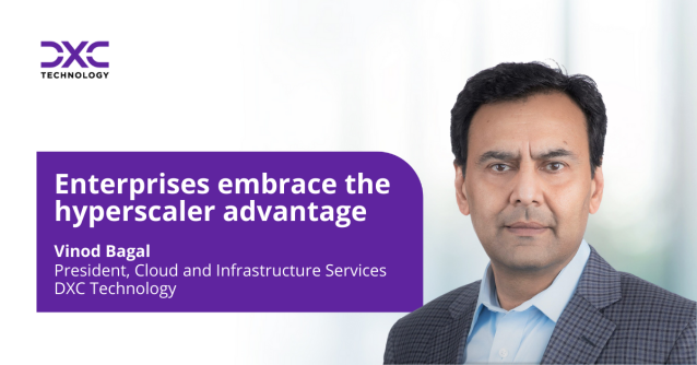 SegrestII's tweet photo. What are the advantages of moving large enterprise applications to the #hyperscalers? Vinod Bagal breaks down the technical advantages that neither private clouds nor in-house data centers can match. Read more. #DXCdoesCloudRight @ITechknowledgy https://t.co/Ap0YBpK6qa https://t.co/B3IrWmEMji