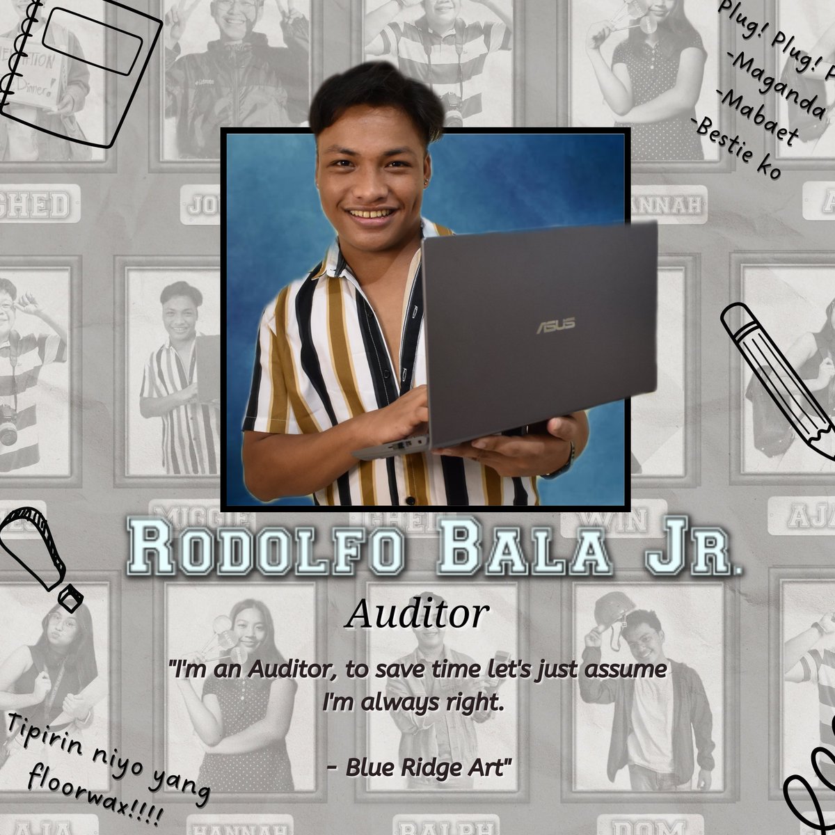 upisabelasoc's tweet photo. The UP Isabela Society (UPIS) welcomes its newly elected officers for the academic year 2022-2023.✨💚❤️

Treasurer: Ralph Adrianne Cauilan

Auditor: Rodolfo Bala Jr.

Business Manager: Dominic John Laggui https://t.co/BpJJZgZRxz
